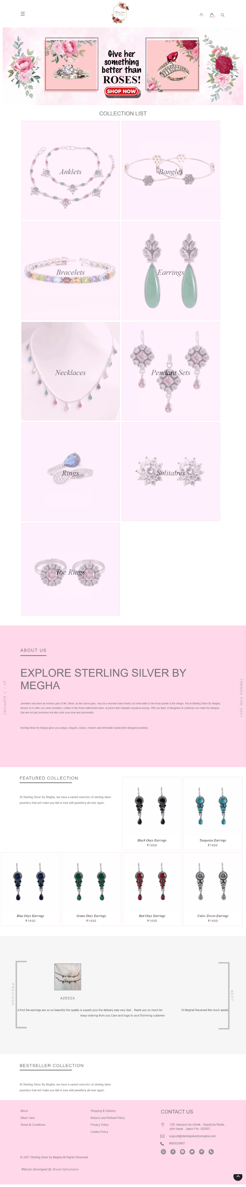 Sterling Silver By Megha